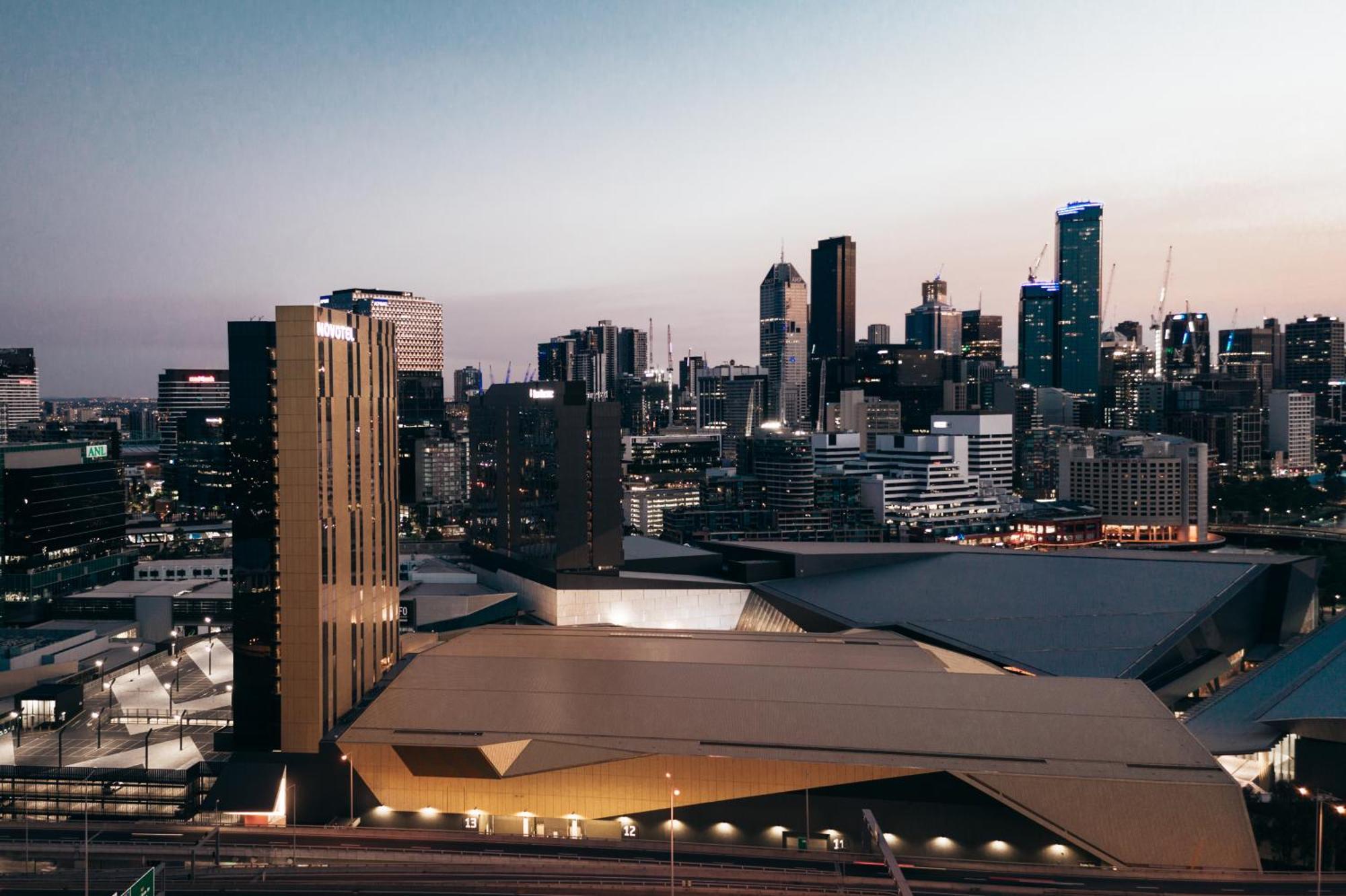 Novotel Melbourne South Wharf Exteriér fotografie